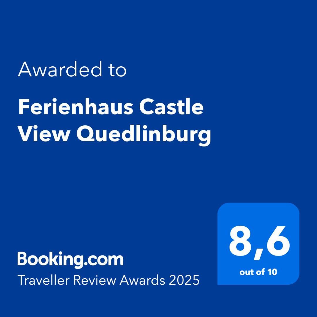 Ferienhaus Castle View Quedlinburg Eksteriør bilde
